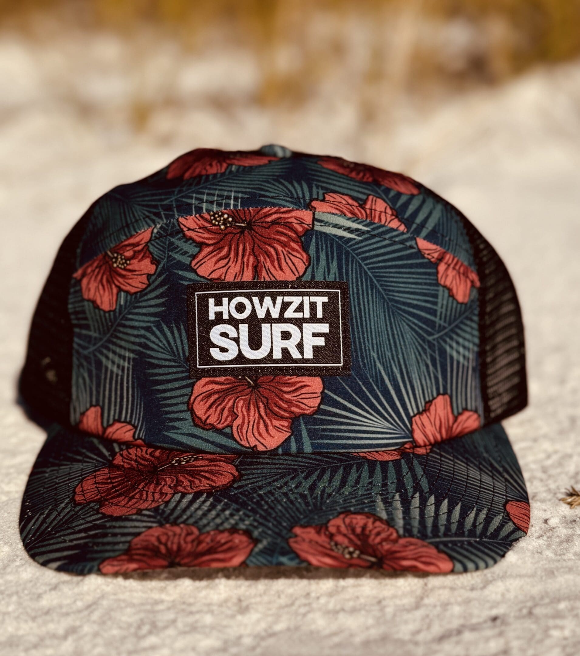 Hibiscus Trucker